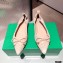 Bottega Veneta THE MADAME Bow Ballet Flats Suede Nude Pink 2021