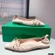 Bottega Veneta THE MADAME Bow Ballet Flats Suede Nude Pink 2021