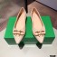 Bottega Veneta THE MADAME Horsebit Ballet Flats Intrecciato Suede Nude Pink 2021