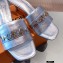 Louis Vuitton Monogram Studs Heel Revival Mules Silver 2021