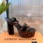 Louis Vuitton Monogram Studs Heel Podium Platform Sandals Monogram 2021