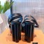Louis Vuitton Monogram Studs Heel Podium Platform Sandals Black 2021