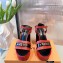 Louis Vuitton Monogram Studs Heel Podium Platform Sandals Red 2021