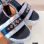 Louis Vuitton Monogram Studs Heel Podium Platform Sandals Silver 2021