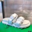 Bottega Veneta Magic Loop Slides White 2021