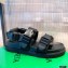 Bottega Veneta Magic Loop Sandals Black 2021