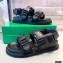 Bottega Veneta Magic Loop Sandals Black 2021