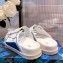Louis Vuitton LV Trainer Mules White 2021