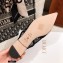 Dior Suede Calfskin Mesh Slingback Flats Black 2021