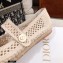Dior Mesh Embroidery Caro Espadrilles Ballerina Flats White 2021