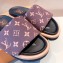Louis Vuitton Monogram Nylon Pool Pillow Comfort Mules Brown 2021