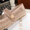 Dior Mesh Embroidery Caro Espadrilles Ballerina Flats Nude 2021