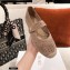 Dior Mesh Embroidery Caro Espadrilles Ballerina Flats Nude 2021