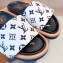Louis Vuitton Monogram Nylon Pool Pillow Comfort Mules White 2021