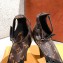 Louis Vuitton Monogram Afterglow Platform Sandals Black/Brown 2021