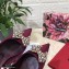 Dolce & Gabbana Heel 6.5cm Satin Slingbacks Burgundy with Crystal Bow 2021