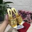 Dolce & Gabbana Heel 6.5cm Calfskin Mules Gold With DG Millennials Logo 2021
