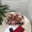 Dolce & Gabbana Calfskin Flat Sliders Brown With DG Millennials Logo 2021
