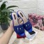 Dolce & Gabbana Heel 6.5cm Calfskin Mules Blue With DG Millennials Logo 2021