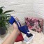 Dolce & Gabbana Heel 6.5cm Calfskin Mules Blue With DG Millennials Logo 2021