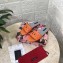 Dolce & Gabbana Calfskin Flat Sliders Orange With DG Millennials Logo 2021