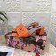 Dolce & Gabbana Heel 6.5cm Calfskin Mules Orange With DG Millennials Logo 2021