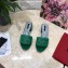 Dolce & Gabbana Heel 6.5cm Calfskin Mules Green With DG Millennials Logo 2021