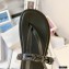 JW Anderson Braided Leather Strap Flatform Sandals Black 2021