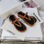 JW Anderson Braided Leather Strap Flatform Sandals Brown 2021JW Anderson Braided Leather Strap Flatform Sandals Brown 2021