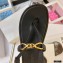 JW Anderson Chain Leather Strap Flatform Sandals Black 2021