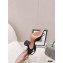 Amina Muaddi Heel Rosie Slingback Pumps Satin Black with Crystal Bow