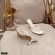 Gianvito Rossi Heel 7.5cm Woven Tropea Thong Sandals Mules White