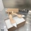 Gianvito Rossi Heel 7cm Plexi Pumps Patent White/Beige