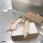 Gianvito Rossi Heel 7cm Plexi Pumps Glitter Light Gold