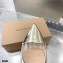 Gianvito Rossi Heel 10cm Plexi Pumps Gold/Suede Green