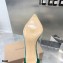 Gianvito Rossi Heel 7cm Plexi Pumps Gold/Suede Green