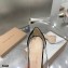 Gianvito Rossi Heel 10cm Plexi Pumps Patent White/Black