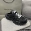 Balenciaga Track Mules Black in Mesh and Nylon 2021