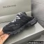Balenciaga Track Mules Black in Mesh and Nylon 2021