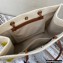 Celine Squared Cabas Tote Bag in "Plein soleil" Textile and Calfskin Yellow 2021