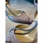 Jimmy Choo Heel 8.5cm TALIKA Pumps Glitter Pink with Ankel Strap and Crystal Chain 2021