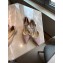Jimmy Choo Heel 6.5cm TALIKA Pumps Glitter Pink with Ankel Strap and Crystal Chain 2021