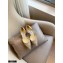 Jimmy Choo Heel 6.5cm ESTHER Pointed Pumps Glitter Gold 2021