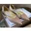 Jimmy Choo TRUDE Flats Glitter Pink with Crystal Chain 2021
