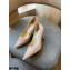 Jimmy Choo Heel 8.5cm Love Pumps Crystal Covered Suede Nude Pink 2021
