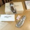 Jimmy Choo Alaina Flats Silver with Pearl Embellishment 2021