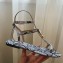 Jimmy Choo Alodie Flats Snake Printed Leather Sandals Blue 2021