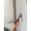 Jimmy Choo Heel 8.5cm ESTHER Pointed Pumps Glitter Silver 2021
