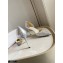 Jimmy Choo Heel 8.5cm ESTHER Pointed Pumps Glitter Silver 2021