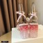 Jimmy Choo Plexi Heel 8.5cm ART Sandals Pink 2021